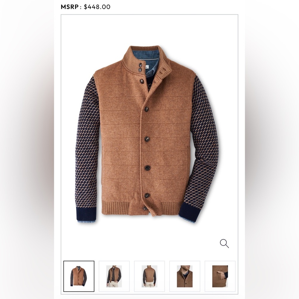 Peter Millar Crown Flex Fleece Vest